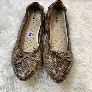 Rialto Santie Sz 10 Ballet Flats
